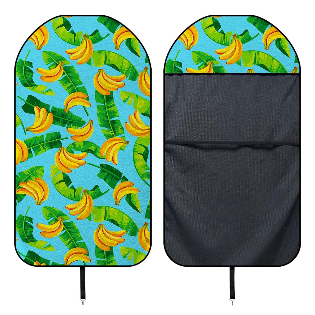 Banana Leaf Pattern Print Waterproof Car Seat Cover