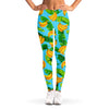 Banana Leaf Pattern Print Women's Leggings