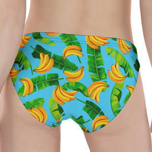 Banana Leaf Pattern Print Women's Panties