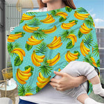 Banana Palm Leaf Pattern Print Baby Seat Cover