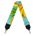 Banana Palm Leaf Pattern Print Bag Strap