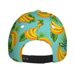 Banana Palm Leaf Pattern Print Baseball Cap