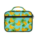 Banana Palm Leaf Pattern Print Briefcase Bible Bag