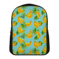 Banana Palm Leaf Pattern Print Casual Backpack