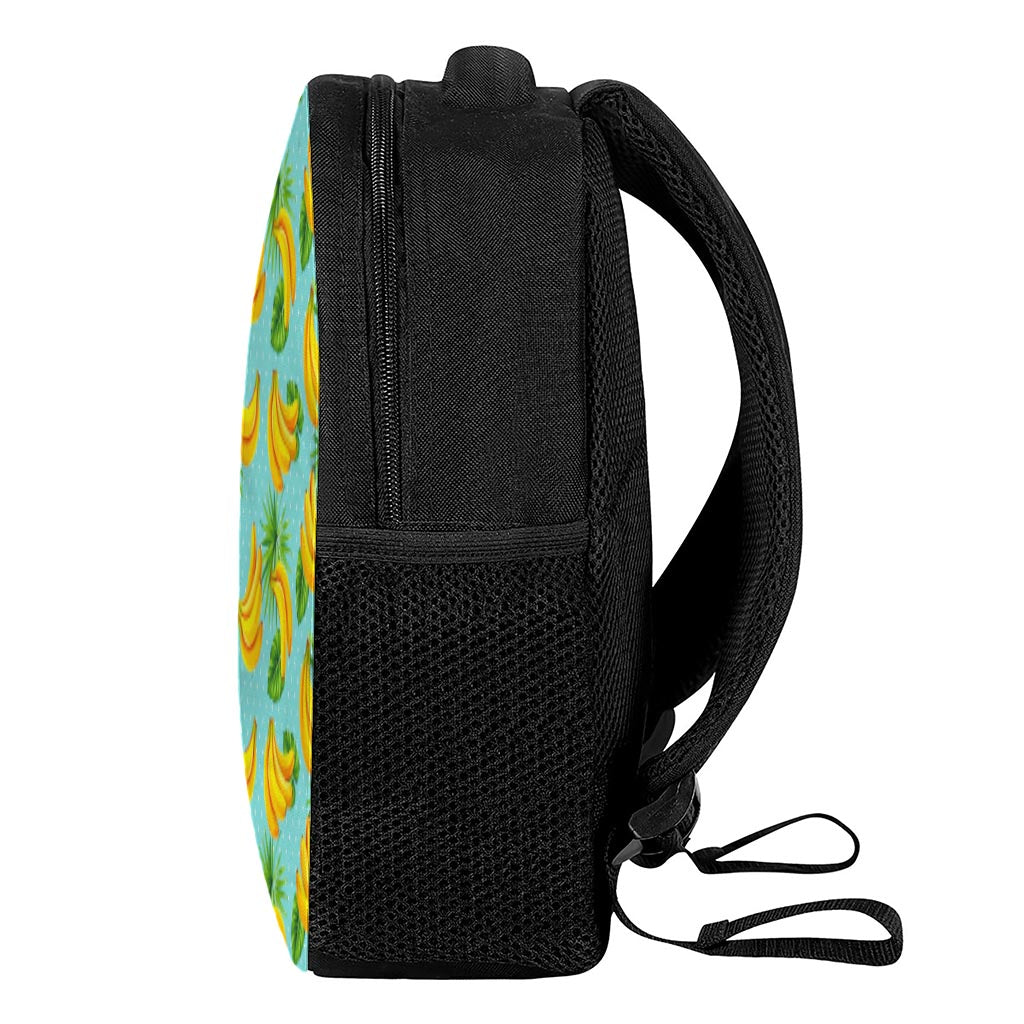 Banana Palm Leaf Pattern Print Casual Backpack