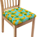 Banana Palm Leaf Pattern Print Chair Cushion Cover