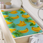 Banana Palm Leaf Pattern Print Changing Pad Cover