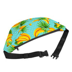 Banana Palm Leaf Pattern Print Fanny Pack