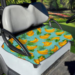Banana Palm Leaf Pattern Print Golf Cart Seat Cover