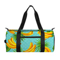 Banana Palm Leaf Pattern Print Gym Bag