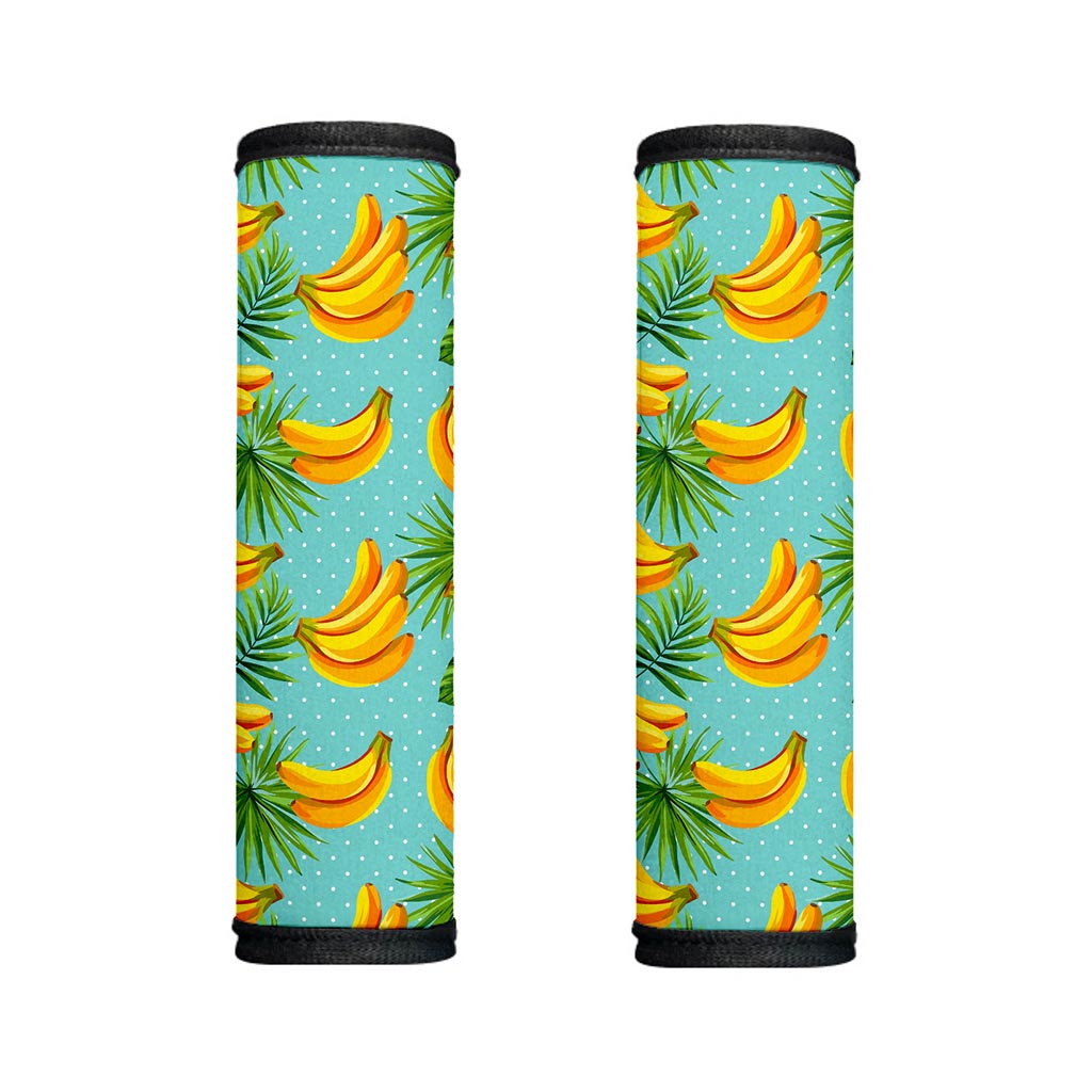 Banana Palm Leaf Pattern Print Handle Covers