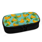 Banana Palm Leaf Pattern Print Insulin Cooler Travel Case