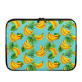 Banana Palm Leaf Pattern Print Laptop Sleeve
