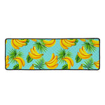 Banana Palm Leaf Pattern Print Long Kitchen Mat