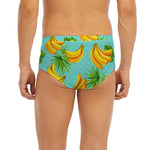 Banana Palm Leaf Pattern Print Men's Briefs