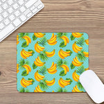 Banana Palm Leaf Pattern Print Mouse Pad