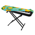 Banana Palm Leaf Pattern Print Piano Keyboard Cover