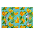 Banana Palm Leaf Pattern Print Placemat