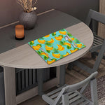 Banana Palm Leaf Pattern Print Placemat