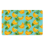 Banana Palm Leaf Pattern Print Polyester Doormat