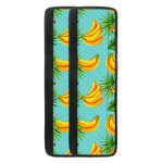 Banana Palm Leaf Pattern Print Refrigerator Handle Covers