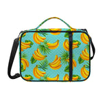 Banana Palm Leaf Pattern Print Shoulder Strap Bible Bag