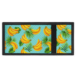 Banana Palm Leaf Pattern Print Trifold Wallet