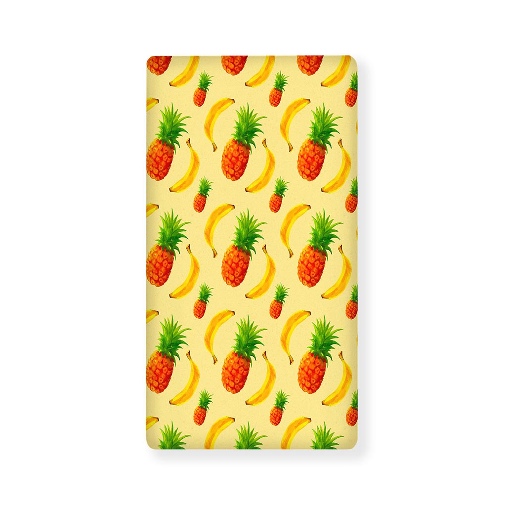 Banana Pineapple Pattern Print Baby Crib Sheet