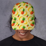 Banana Pineapple Pattern Print Baseball Cap