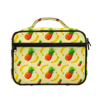 Banana Pineapple Pattern Print Briefcase Bible Bag