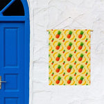 Banana Pineapple Pattern Print Garden Flag