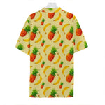 Banana Pineapple Pattern Print Hawaiian Shirt