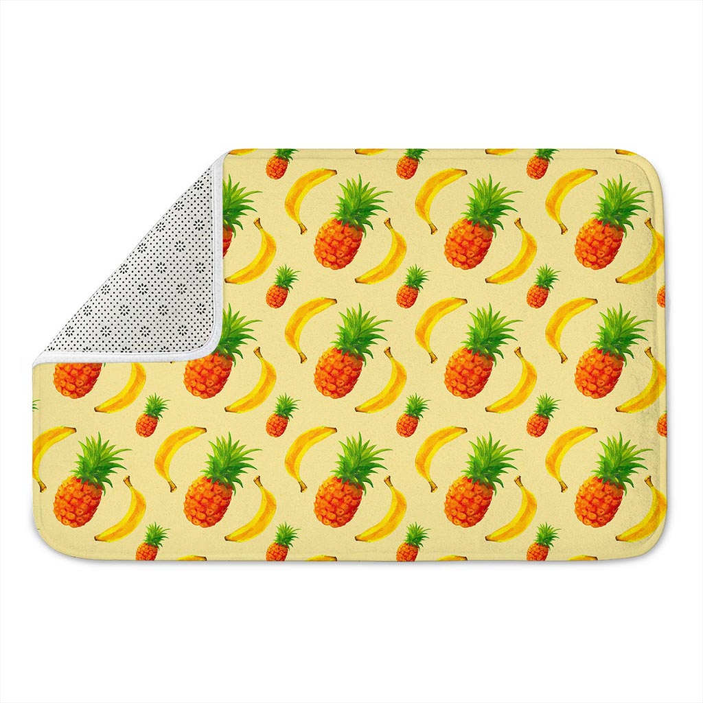 Banana Pineapple Pattern Print Indoor Door Mat