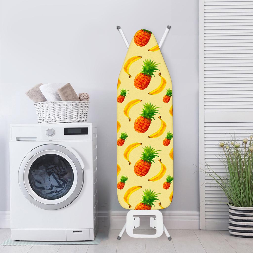 Banana Pineapple Pattern Print Ironing Board Cover