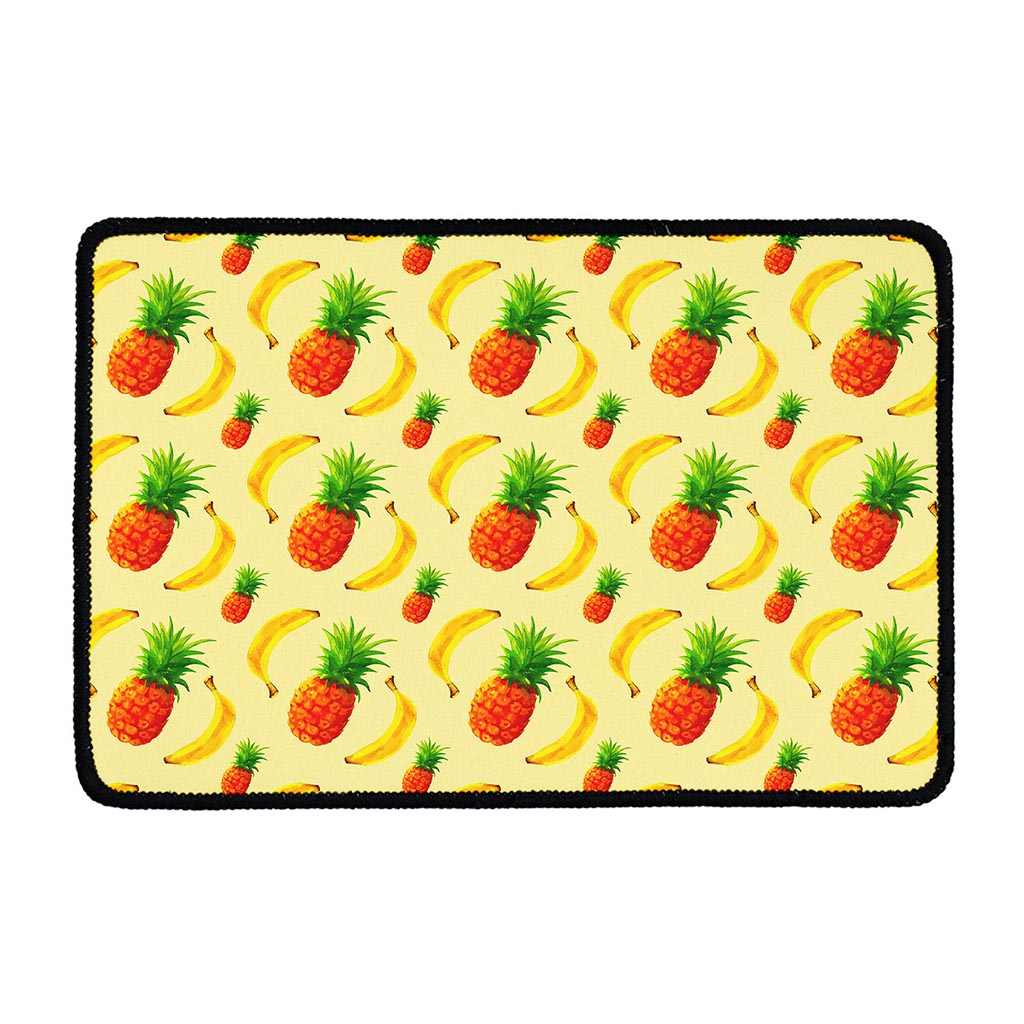 Banana Pineapple Pattern Print Kitchen Mat