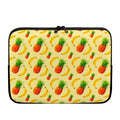 Banana Pineapple Pattern Print Laptop Sleeve
