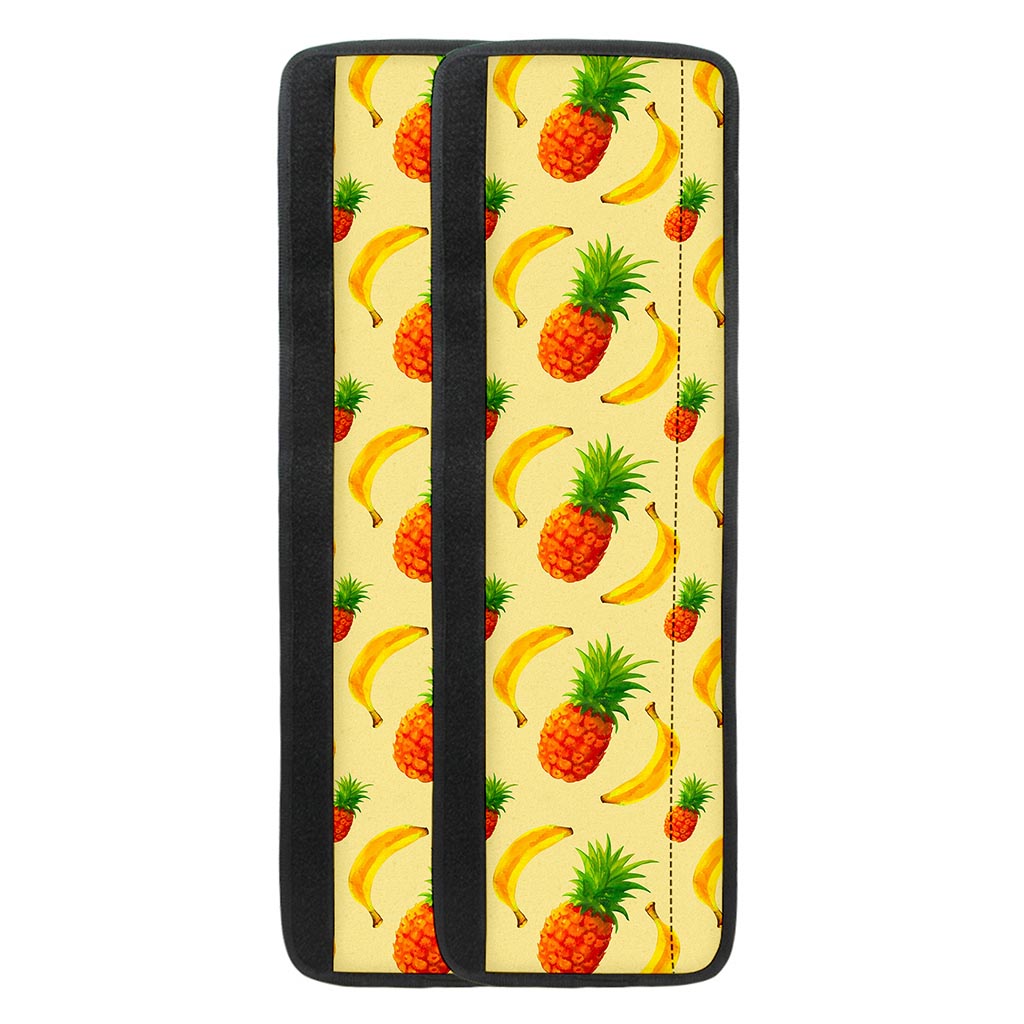 Banana Pineapple Pattern Print Refrigerator Handle Covers