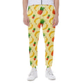Banana Pineapple Pattern Print Joggers