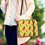 Banana Pineapple Pattern Print Shoulder Strap Bible Bag