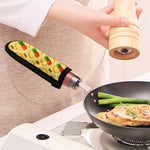 Banana Pineapple Pattern Print Skillet Handle Cover