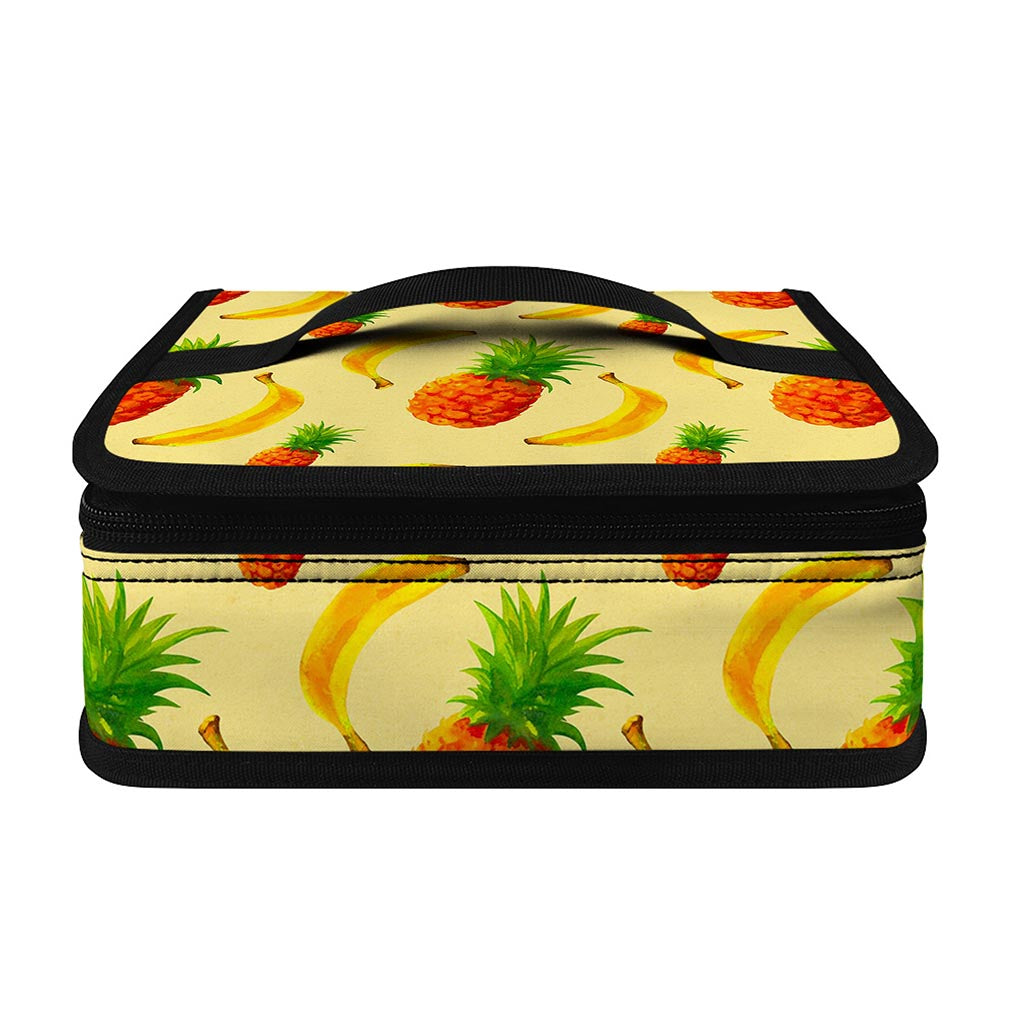 Banana Pineapple Pattern Print Small Lunch Bag