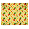 Banana Pineapple Pattern Print Tapestry