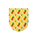 Banana Pineapple Pattern Print Toilet Lid Cover