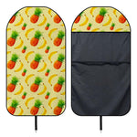 Banana Pineapple Pattern Print Waterproof Car Seat Cover