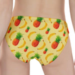 Banana Pineapple Pattern Print Women's Panties