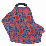 Bandanna Patchwork Pattern Print Baby Seat Cover