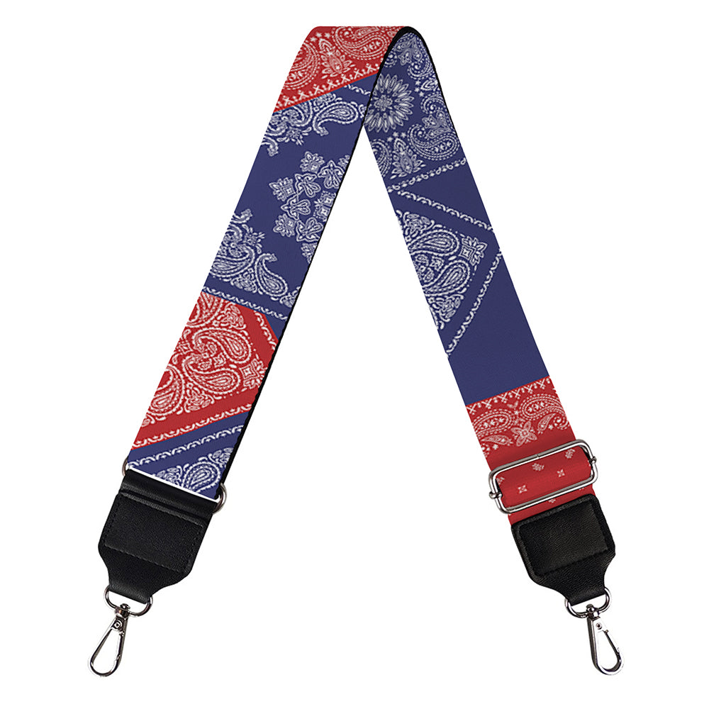 Bandanna Patchwork Pattern Print Bag Strap