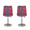 Bandanna Patchwork Pattern Print Bar Stool Covers