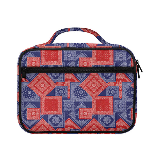 Bandanna Patchwork Pattern Print Briefcase Bible Bag