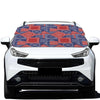 Bandanna Patchwork Pattern Print Car Windshield Snow Cover